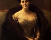 帕斯卡 阿道夫 让 达仰 布弗莱 : Pascal Adolphe Jean Portrait Of Princess O V Paley